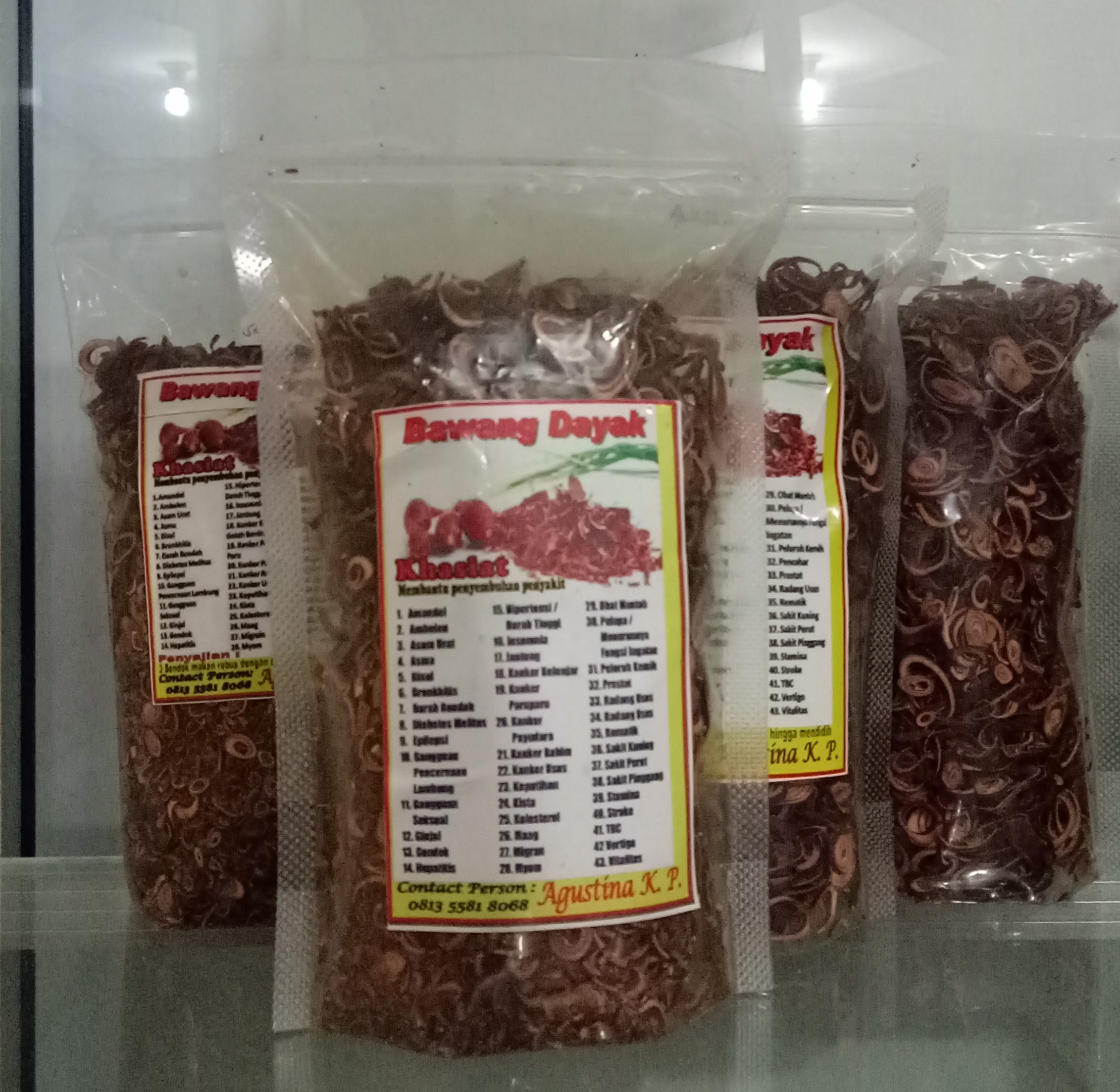 Bawang Dayak Kering 100 gram