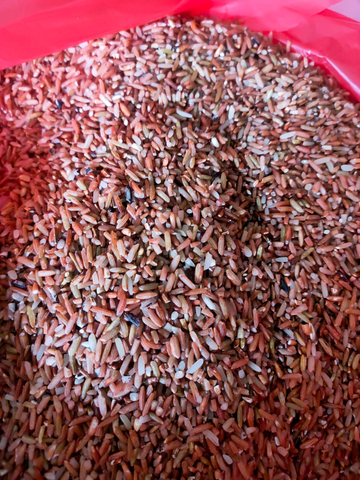 Beras Merah Pecah Kulit