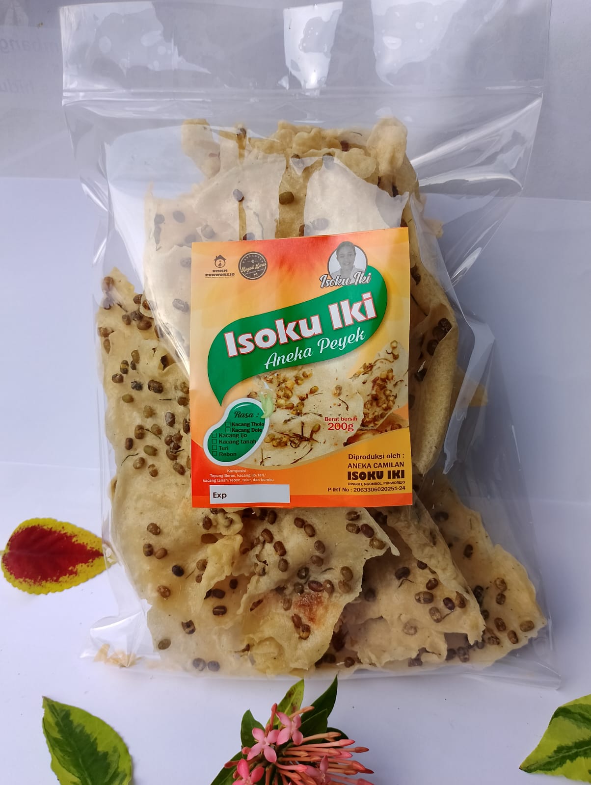 Peyek Kacang Ijo