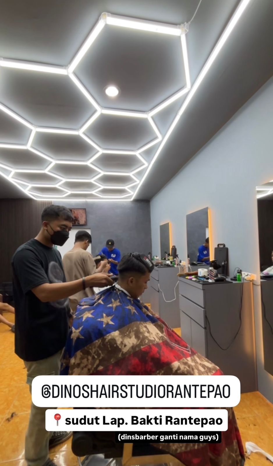 Potong & Cuci Rambut - DINOS HAIR STUDIO